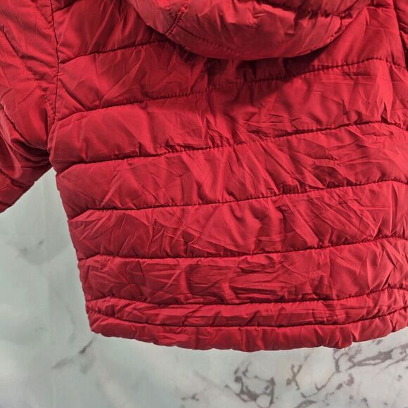 Columbia Jacket Boys 2T Red Coat Youth Powder Light Puffer Hooded Synthetic - Picture 8 of 14